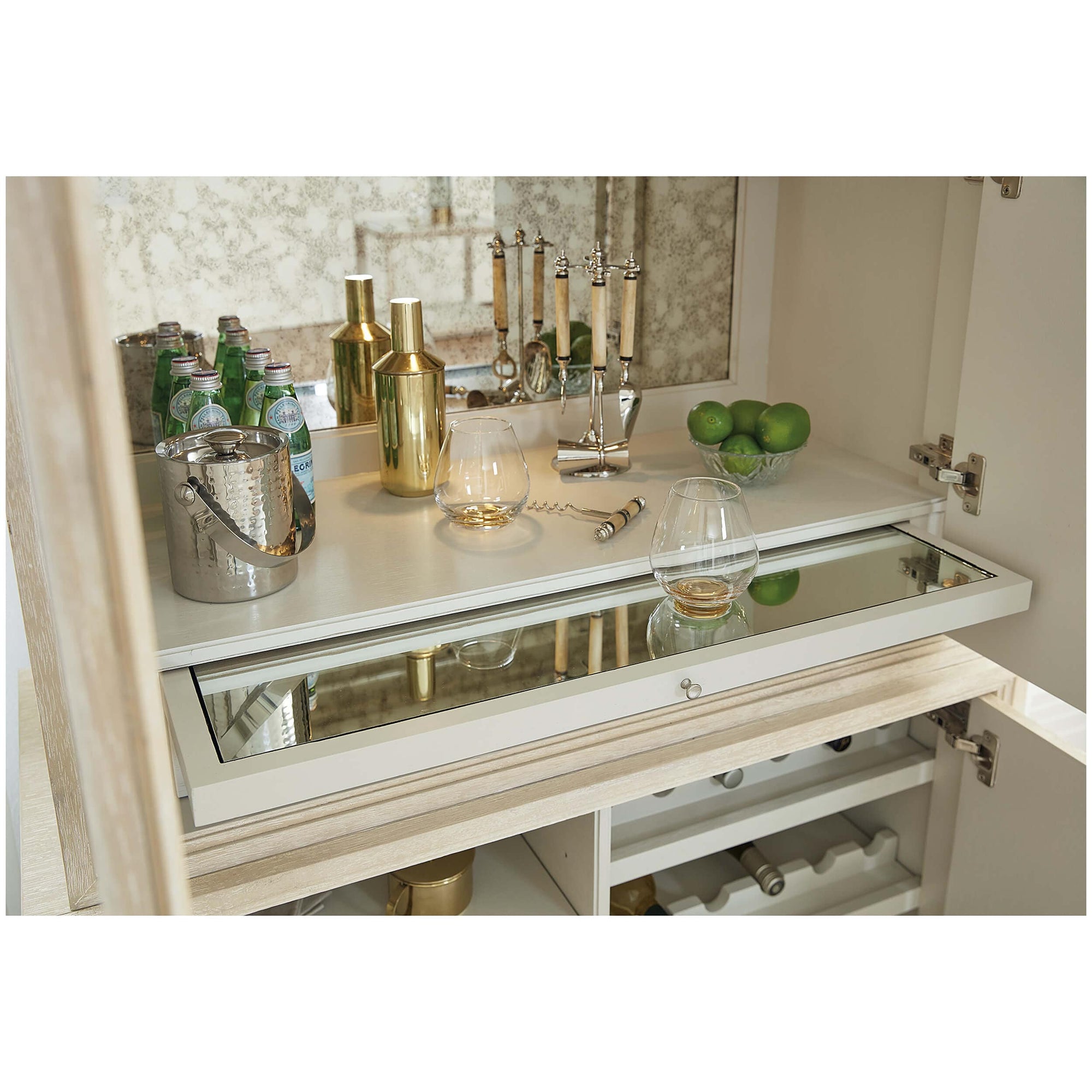 Chic bar deals cabinet