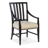 Big Sky Arm Chair, Charred Timber, Set of 2-Furniture - Dining-High Fashion Home