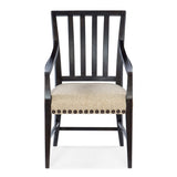 Big Sky Arm Chair, Charred Timber, Set of 2-Furniture - Dining-High Fashion Home