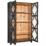 Big Sky Display Cabinet, Charred Timber-Furniture - Storage-High Fashion Home