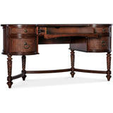 Charleston Writing Desk, Maraschino Cherry-Furniture - Office-High Fashion Home