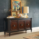 Charleston Entertainment Console, Black Cherry-Furniture - Storage-High Fashion Home