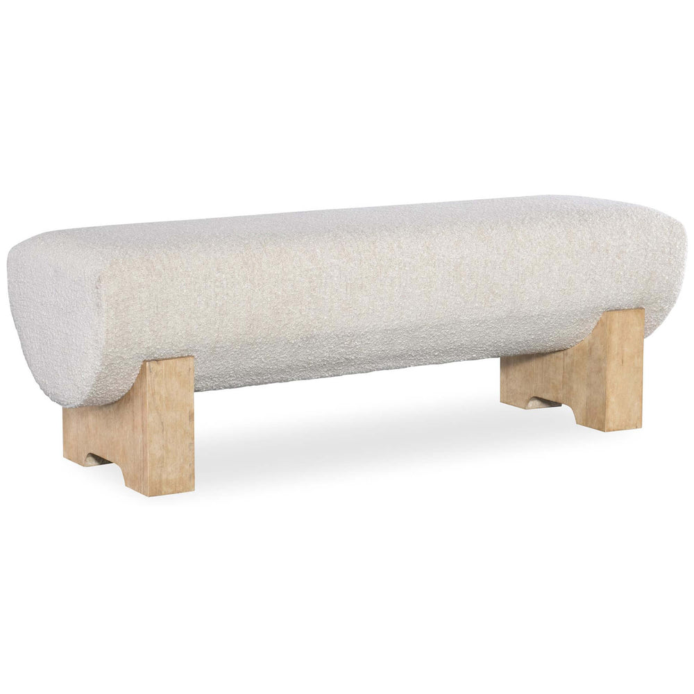 Retreat Bench, Neo Cream-Furniture - Benches-High Fashion Home