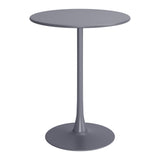 Soleil Bar Table, Gray