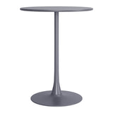 Soleil Bar Table, Gray