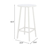 Ren Bar Table, White