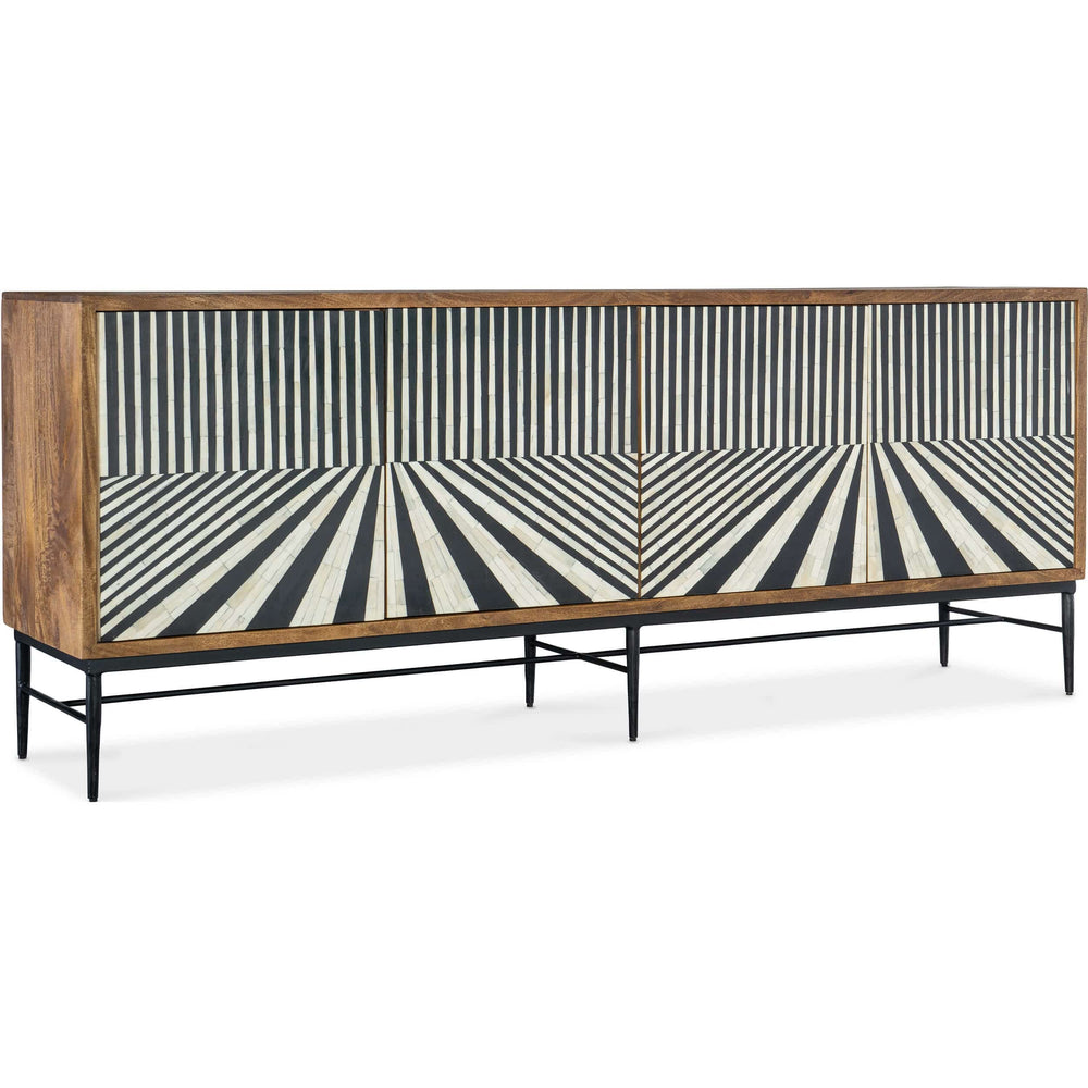 Linear Perspective Credenza-Furniture - Storage-High Fashion Home