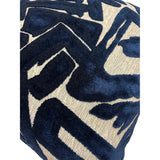 ACDC Pillow, Indigo-Accessories-High Fashion Home