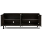 Alessio Sideboard, Smoked Black-Furniture - Storage-High Fashion Home