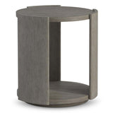 Arcadia Side Table, Clay-Furniture - Accent Tables-High Fashion Home