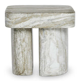 Arcadia Side Table, Kalta-Furniture - Accent Tables-High Fashion Home