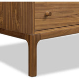 Arturo 9 Drawer Dresser, Natural Walnut