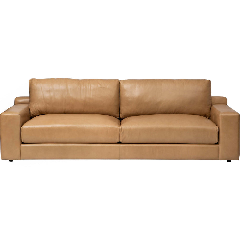 Axel Leather Sofa, Landry Fawn