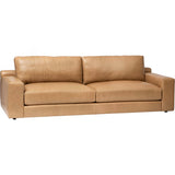 Axel Leather Sofa, Landry Fawn