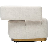 Bellamy Swivel Chair, Nathan Wheat-Furniture - Chairs-High Fashion Home