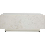 Bennett Coffee Table, Polar White