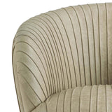 Beretta Leather Chair, Cappuccino-Furniture - Chairs-High Fashion Home