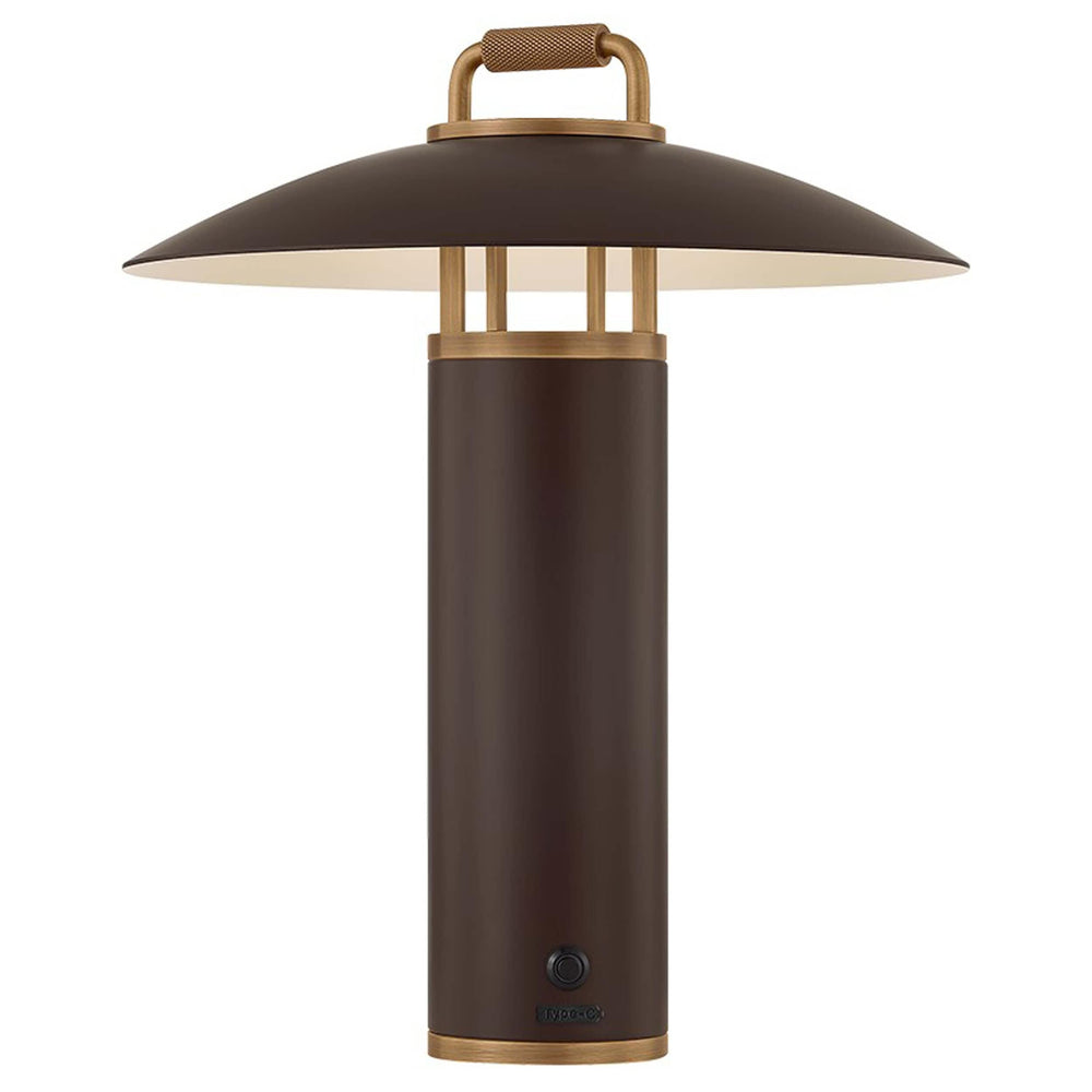 Birk Rechargeable Lamp, Bronze-Lighting-High Fashion Home