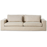 Bloor 98" Slipcover Sofa, Antwerp Natural