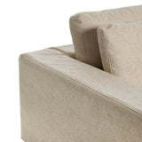 Bloor 98" Slipcover Sofa, Antwerp Natural