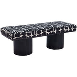 Botoia Bench, Black & White