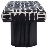 Botoia Bench, Black & White