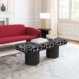 Botoia Bench, Black & White