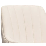 Bowie Swivel Chair, White