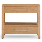 Brandyss 2-Drawer Nightstand, Birdseye Maple