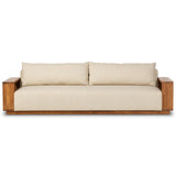 Branford Outdoor Sofa, Ellor Beige-Furniture - Sofas-High Fashion Home