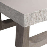 Bristo Outdoor Cocktail Table, Sand Grey-Furniture - Outdoor-High Fashion Home