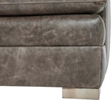 Burnham Leather Chair, 265-222-Furniture - Chairs-High Fashion Home