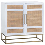 Biscayne Cabinet, White-Furniture - Storage-High Fashion Home