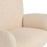 Cade Desk Chair, Lisbon Cream-Furniture - Chairs-High Fashion Home