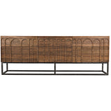 Casanova Sideboard, Dark Walnut-High Fashion Home