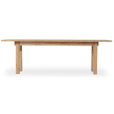 Clanton Dining Table, Aged Light Pine