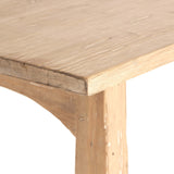 Clanton Dining Table, Aged Light Pine