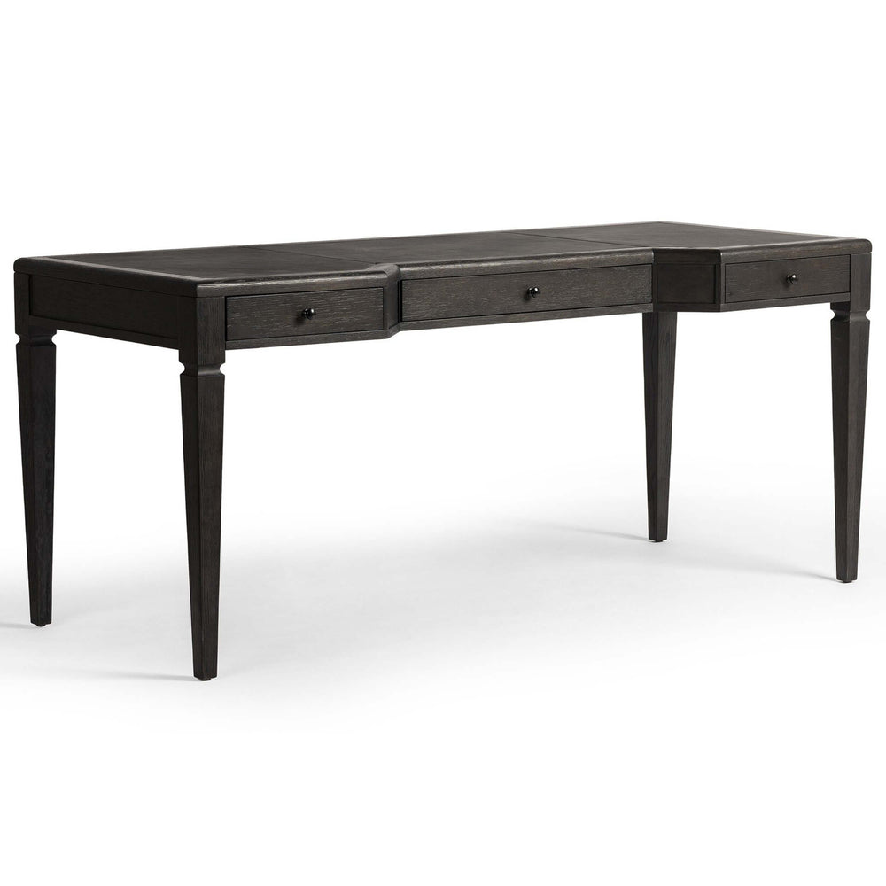 Claude Desk, Distressed Black