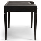 Claude Desk, Distressed Black