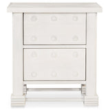 Clement Nightstand, Whitewashed