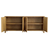 Odelle Sideboard, Natural-Furniture - Storage-High Fashion Home