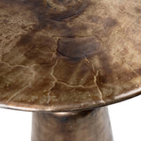 Golbez Bistro Table, Antique Brass-Furniture - Dining-High Fashion Home