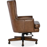 Finley Leather Executive Chair, Checkmate Pawn