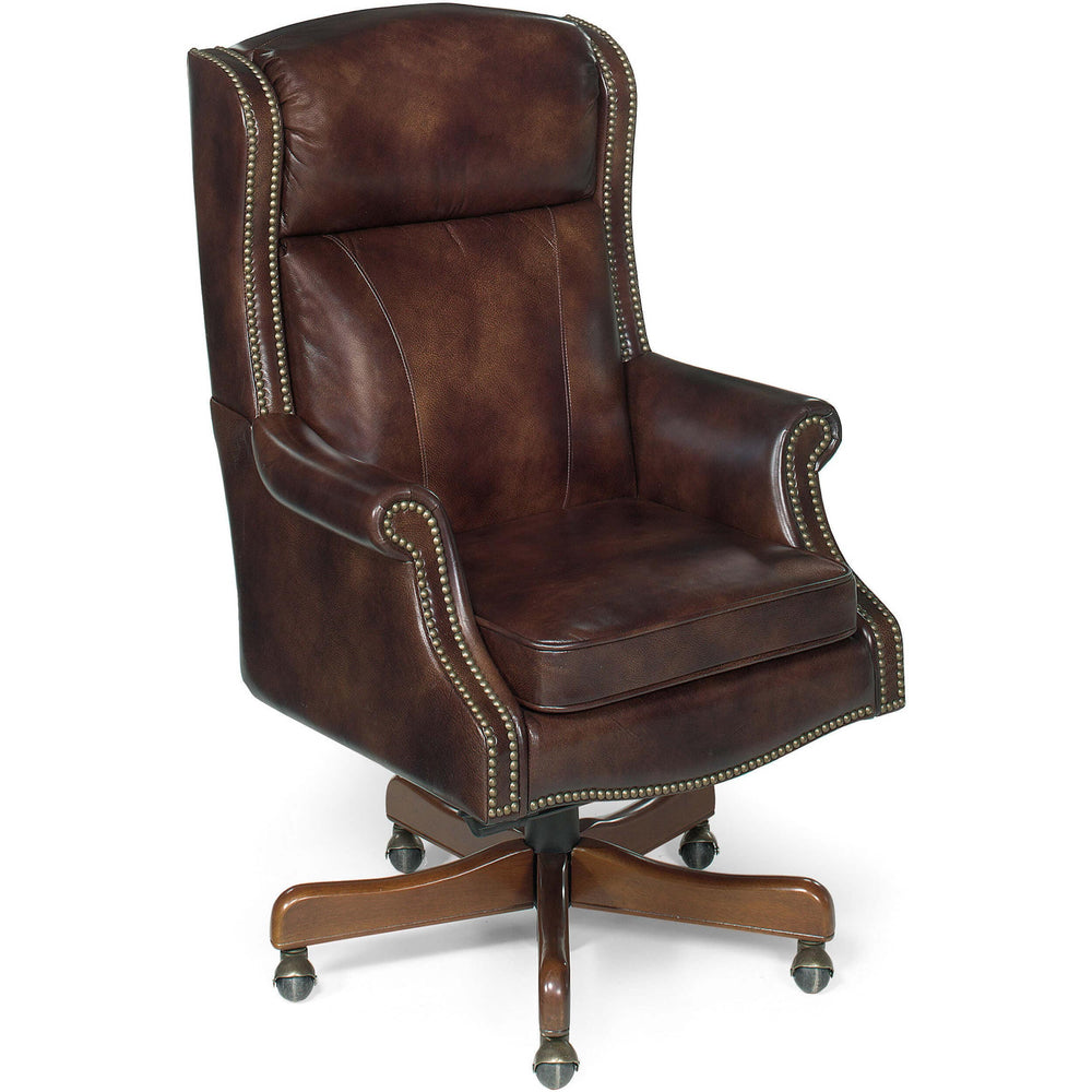 Merlin Leather Executive Swivel Tilt Chair, Empire Byzantine