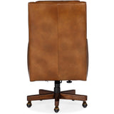 Wright Executive Swivel Tilt Leather Chair, Voyage Cedar