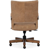 Chace Leather Executive Swivel Tilt Chair, Venerando Latte