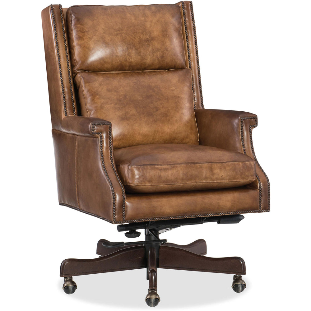 Beckett Executive Leather Chair, Checkmate Pawn