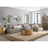 Element Club Chair, Gray-Furniture - Chairs-High Fashion Home