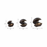 Kismet Spiral Spheres, Set of 3