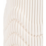 Providence 3D Printed Vase, Ivory-Accessories-High Fashion Home